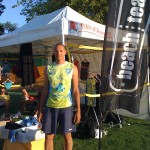 Un des premiers stands BeachTeam à Annecy, un de nos premiers client