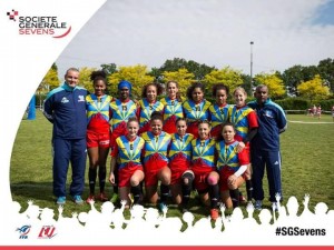 Equipe Fémine de Rugby à 7, sélection universitaire de la Réunion