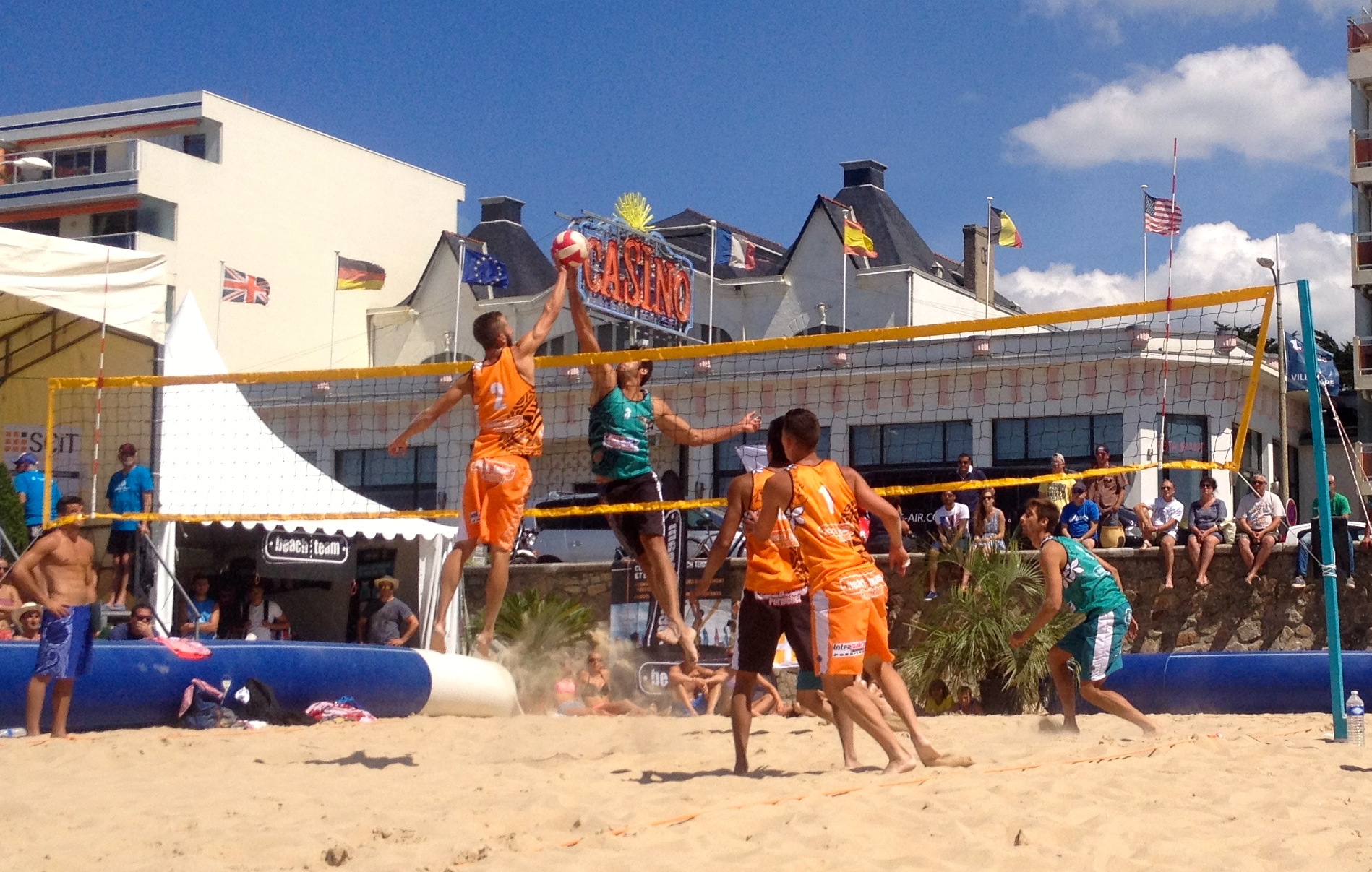 Des évènements sportifs organisés selon la Beach Attitude