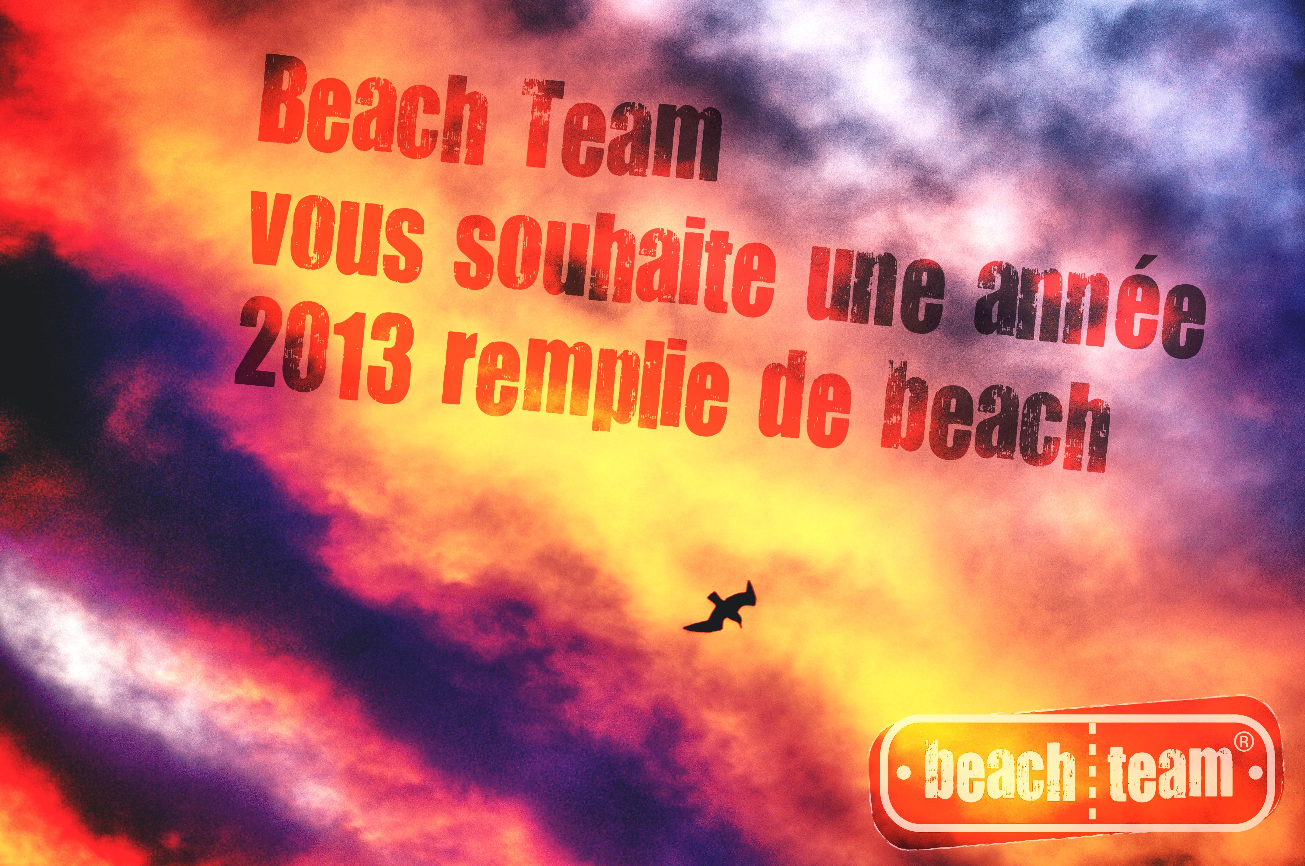 Bonne Année 2013 pleine de Beach Attitude