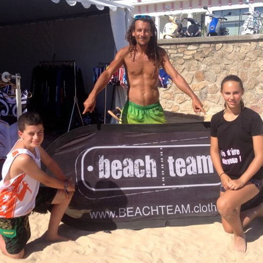 La beach mobile