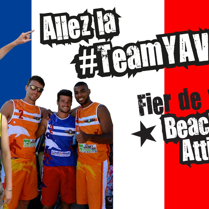 Toute la Tribu BeachTeam Derrière les Bleus