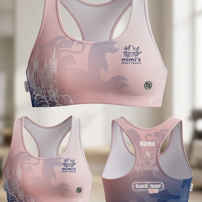 Brassière Beachteam Lyon avec Mimi'z - Femme
