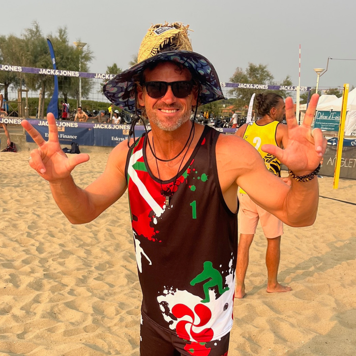 Maillot beach-volley BeachTeam Anglet Noir