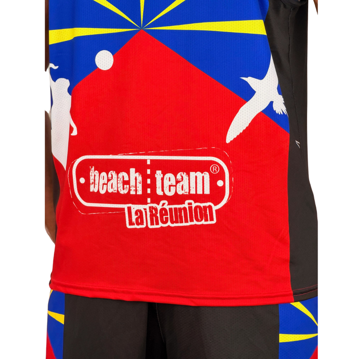 Maillot BeachTeam REUNION - Homme