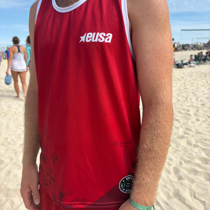 Maillot Beachteam Toulouse Rouge - Homme