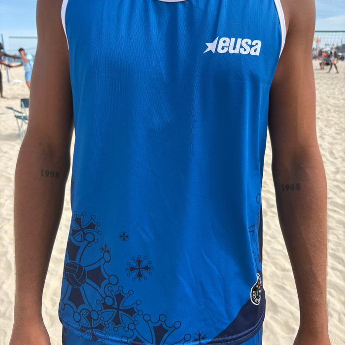 Maillot Beachteam Toulouse Bleu - Homme