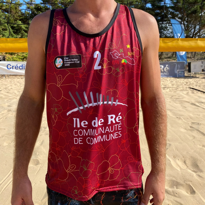 Maillot Collection Spéciale CEV Rouge - Homme