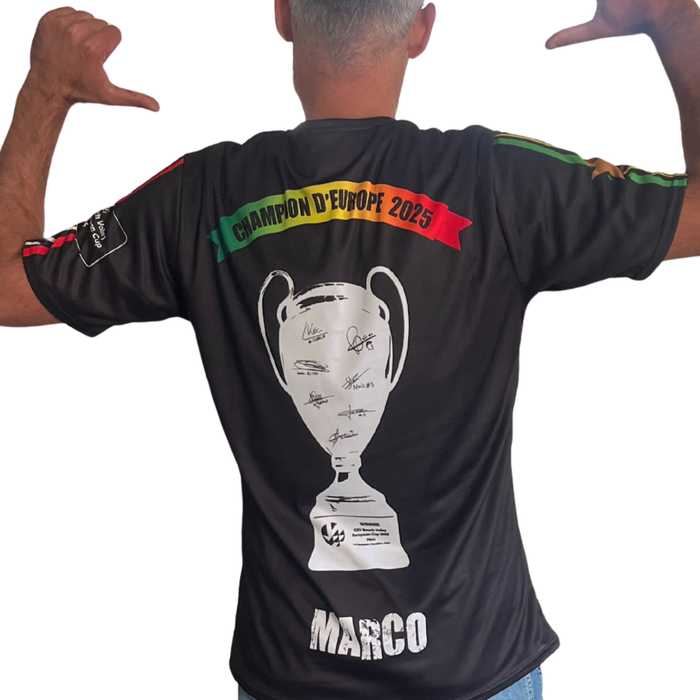 🏆 T-shirt Champion d’Europe – Ré Beach Club x Beachteam