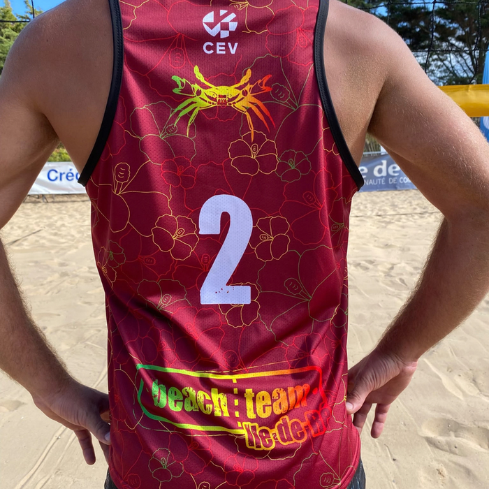 Maillot Collection Spéciale CEV Rouge - Homme