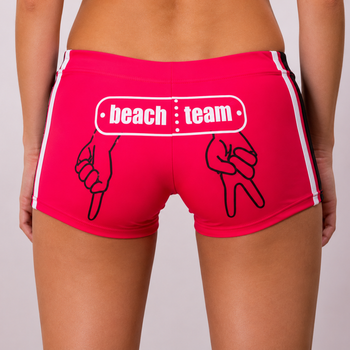 Shorty Beachteam Femme OH LES MAINS! (Pink)