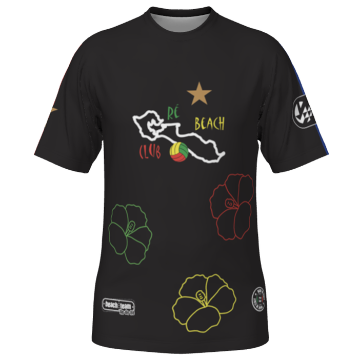 🏆 T-shirt Champion d’Europe – Ré Beach Club x Beachteam