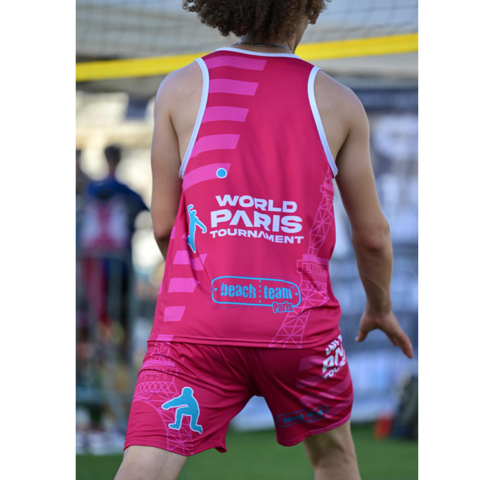 Maillot BeachTeam WPT Rose - Homme