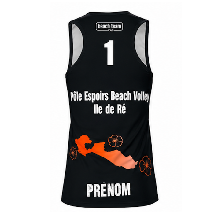 Maillot Beachteam Toulouse Rouge - Homme