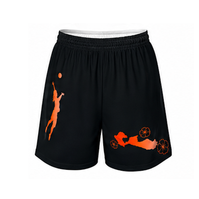 Short Beachteam Pôle Espoir Ile de Ré Noir - Femme