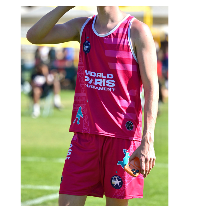 Maillot BeachTeam WPT Rose - Homme
