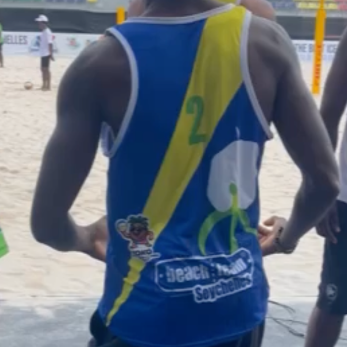 Maillot beach-volley BeachTeam SEYCHELLES Blue