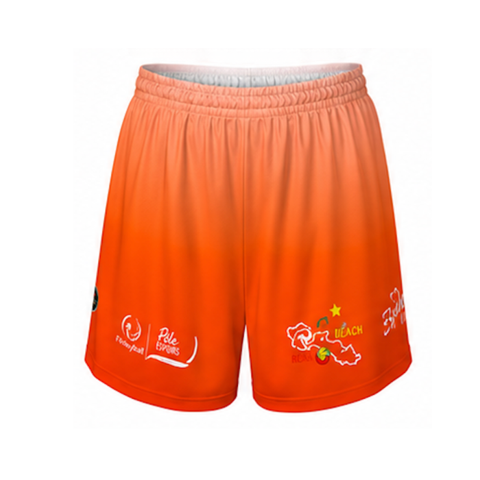 Short Beachteam Pôle Espoir Ile de Ré Orange - Femme