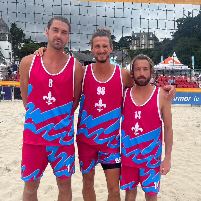 Short beach-volley BeachTeam X FRANCOIS Rose