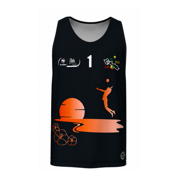 Maillot Beachteam Toulouse Rouge - Homme
