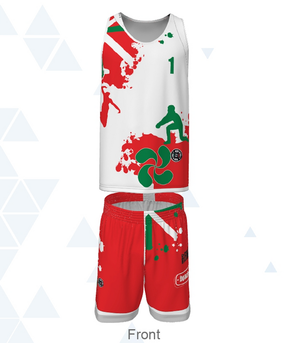 Maillot beach-volley BeachTeam Anglet Blanc
