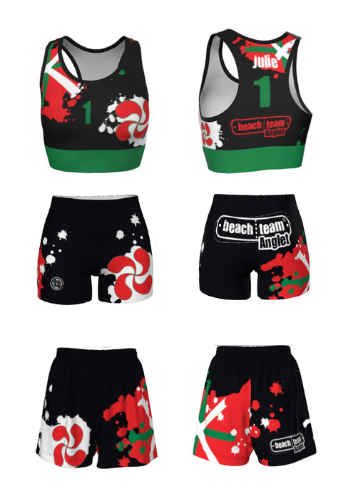 Brassière BeachTeam Anglet Noir
