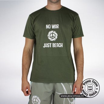 T-SHIRT Beachteam Homme "No War Just Beach"